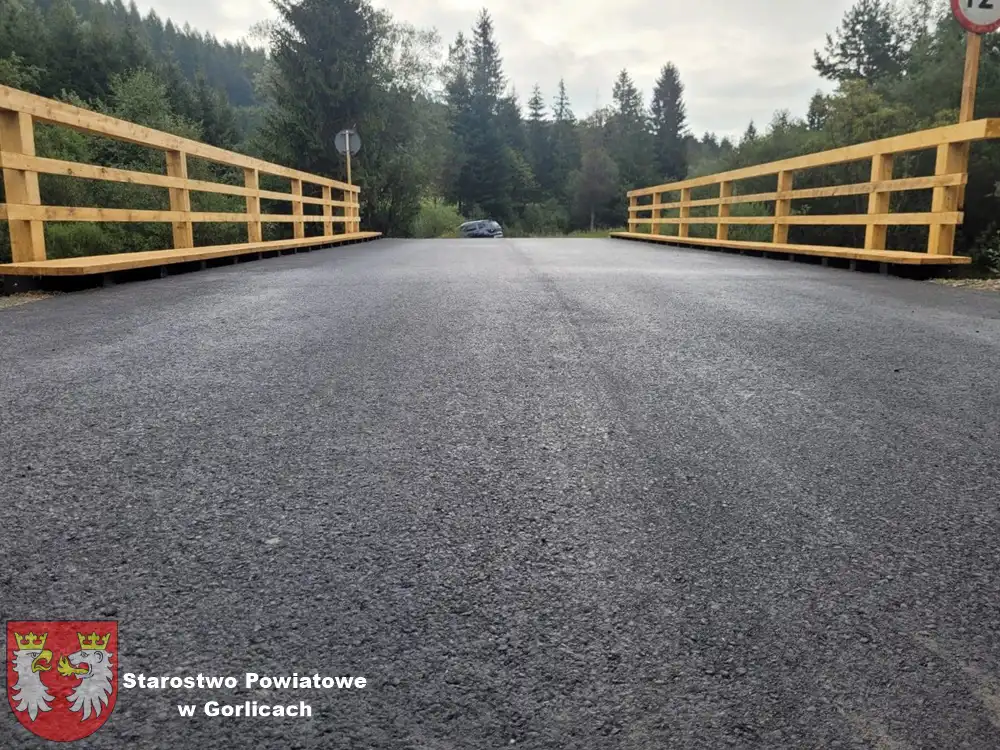 Droga powiatowa na moście w Banicy już przejezdna