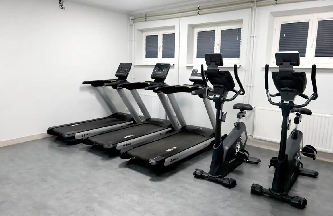 Sala gimnastyczna w ZS w Starym Sączu po modernizacji