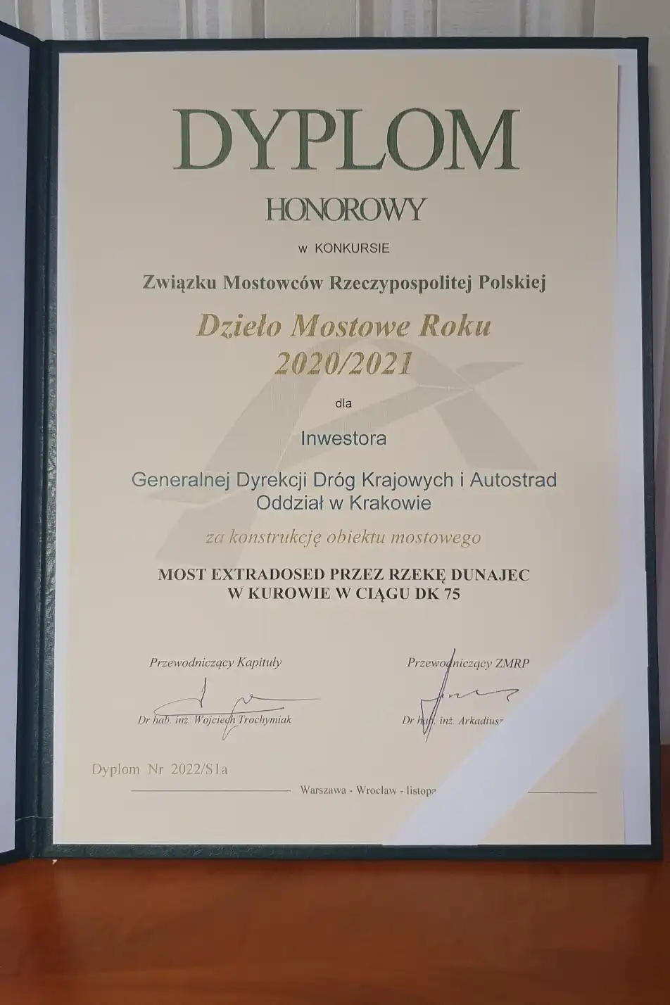 Most w Kurowie dwukrotnie nagrodzony podczas Wrocławskich Dni Mostowych