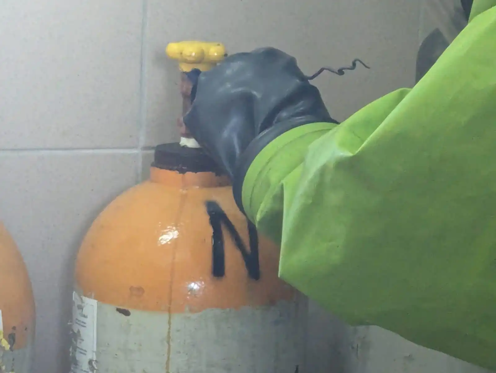 Świniarsko: Incydent w pomieszczeniu chlorowni wodociągów. Interweniowali strażacy