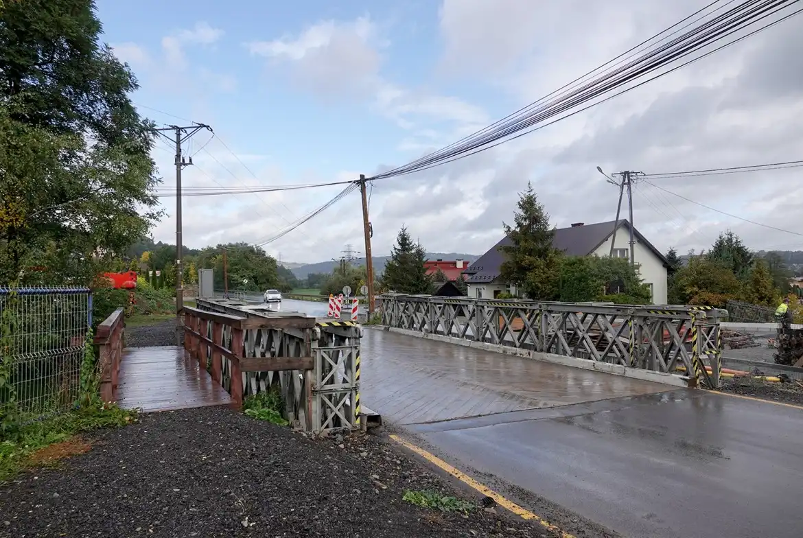 Niebawem kierowcy przejadą po nowym moście w gminie Chełmiec