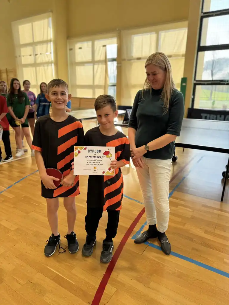 Tenis stołowy w najlepszym wydaniu. Igrzyska Dzieci 2024 w Łukowicy