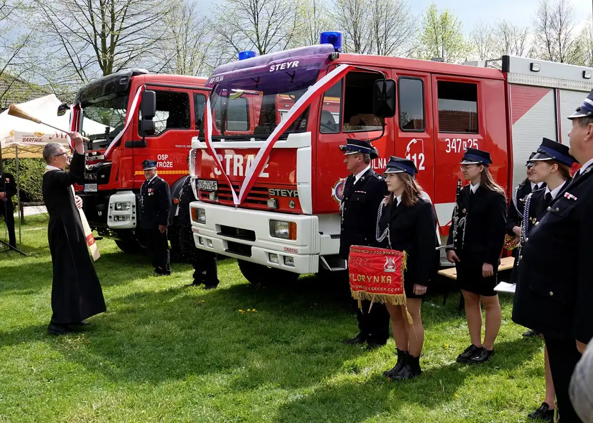 Strażacy ochotnicy z gminy Grybów z dofinansowaniem na zakup sprzętu