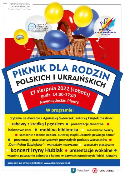 Nowy Sącz: Piknik dla rodzin polskich i ukraińskich