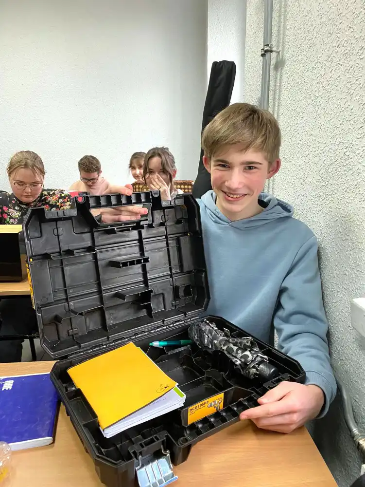 Akcja „Dzień bez plecaka” w ZS w Starym Sączu