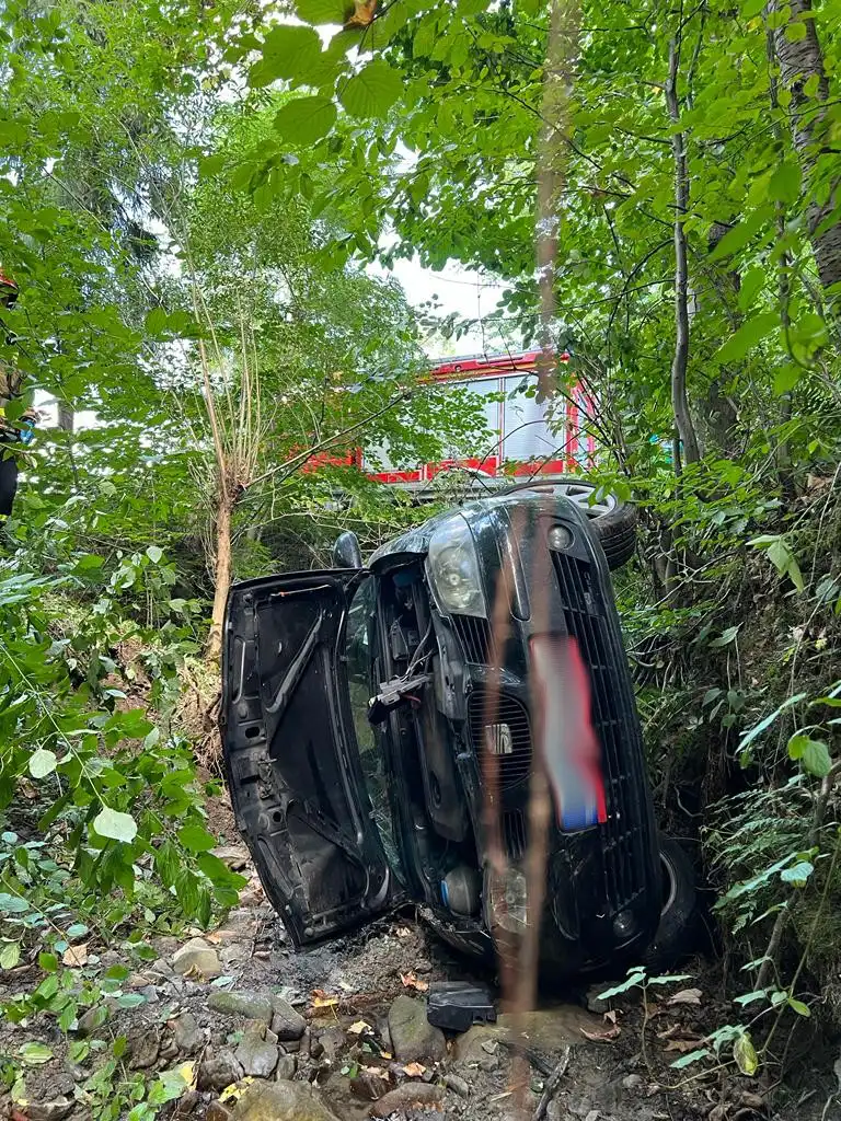 Wypadek w Łyczance. Jedna osoba trafiła do szpitala