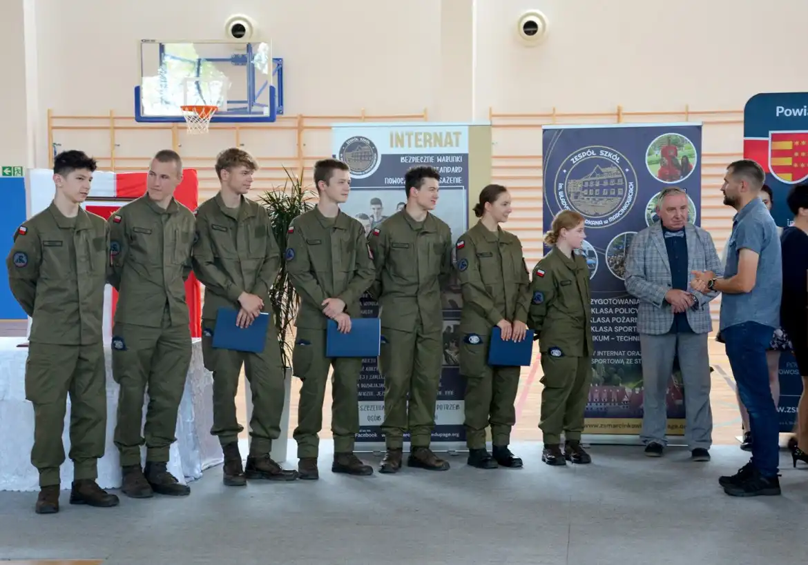Uroczyste zakończenie roku szkolnego w ZS w Marcinkowicach