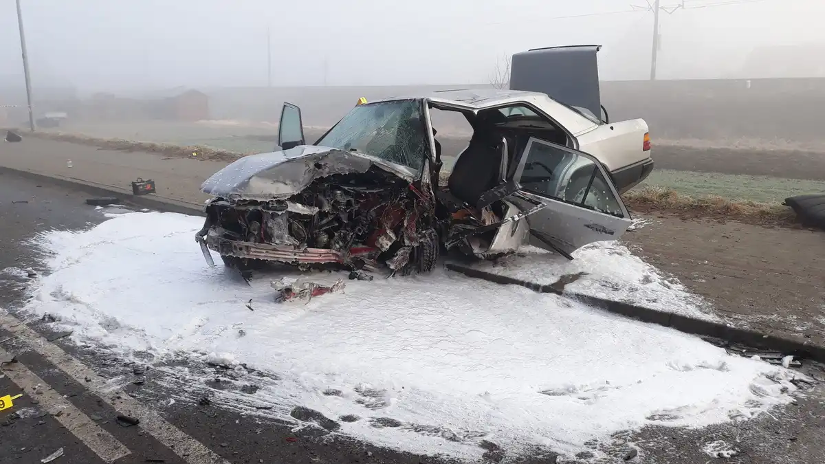 Śmiertelny wypadek w powiecie gorlickim. Nie żyje młody mężczyzna