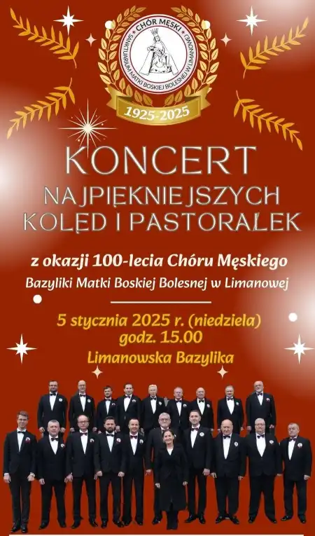 100 lat Chóru Męskiego. Koncert Jubileuszowy w Limanowej