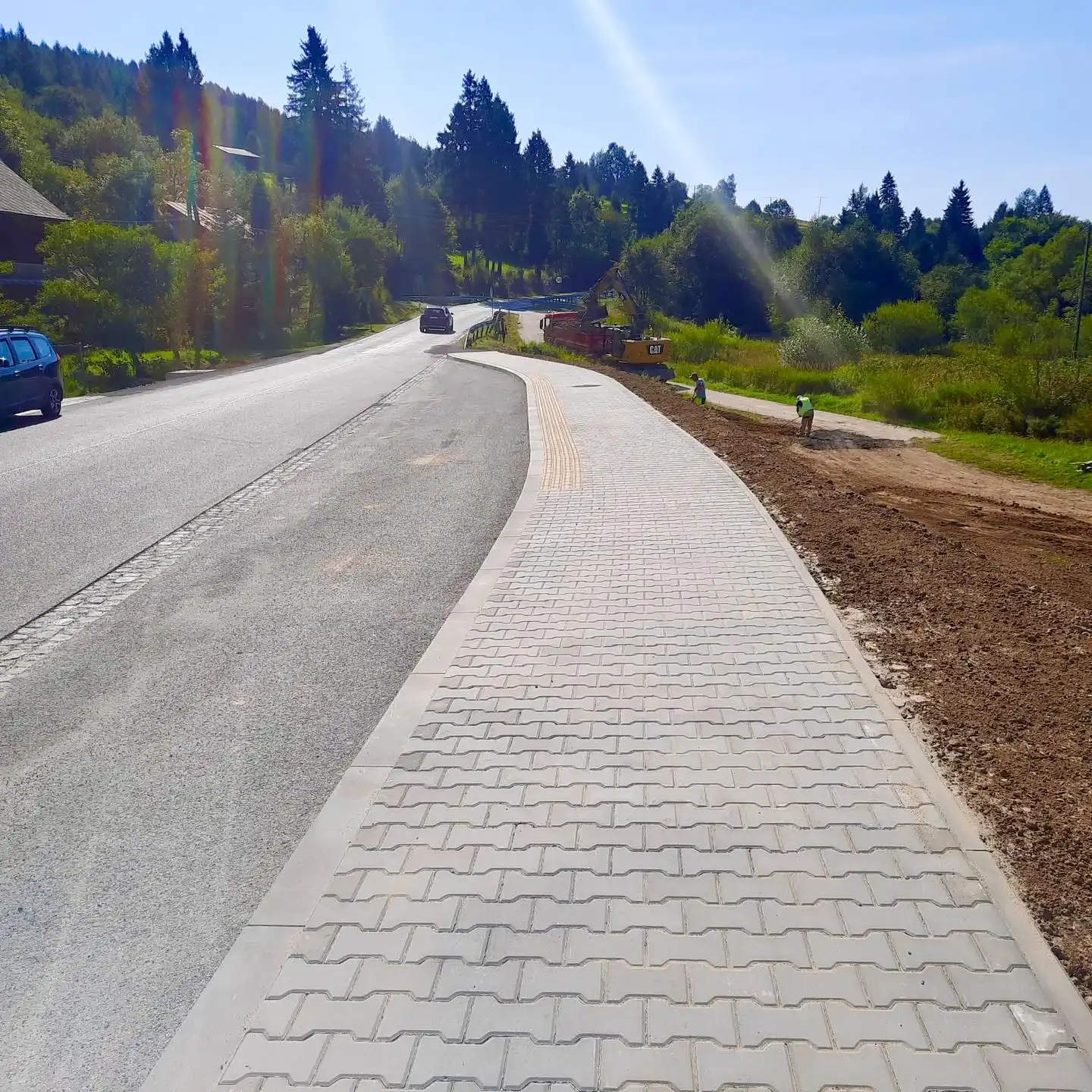 Nowe inwestycje przy DK75 w gminie Krynica-Zdrój