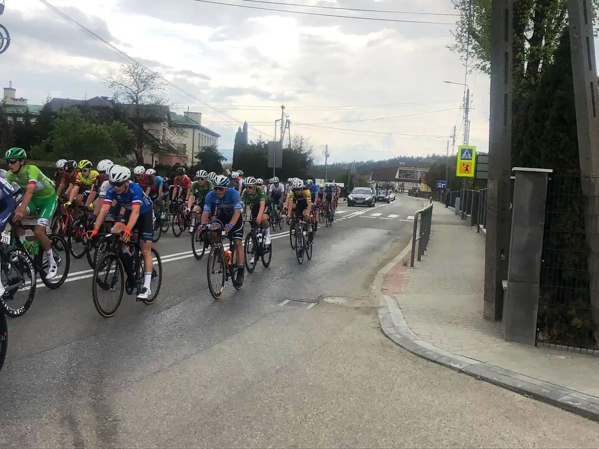 Policjanci zabezpieczali Karpacki Wyścig Kurierów