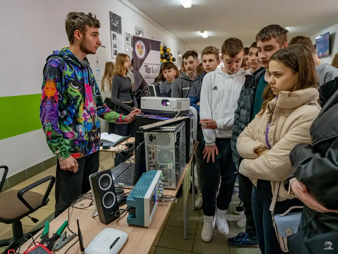 Tłumy ósmoklasistów na Dniach Otwartych w ZSP w Krynicy-Zdroju