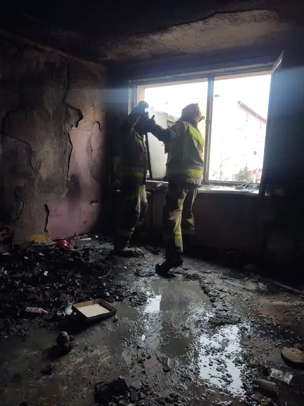 Nowy Sącz: Pożar mieszkania w budynku na ul. Sienkiewicza