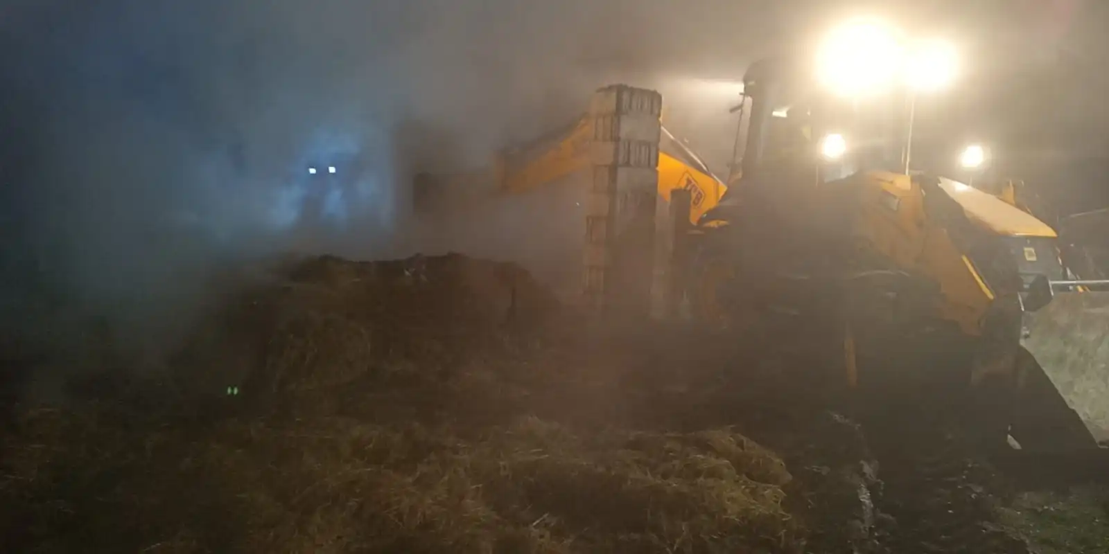 Pożar w Woli Piskulinie. Spłonął budynek gospodarczy