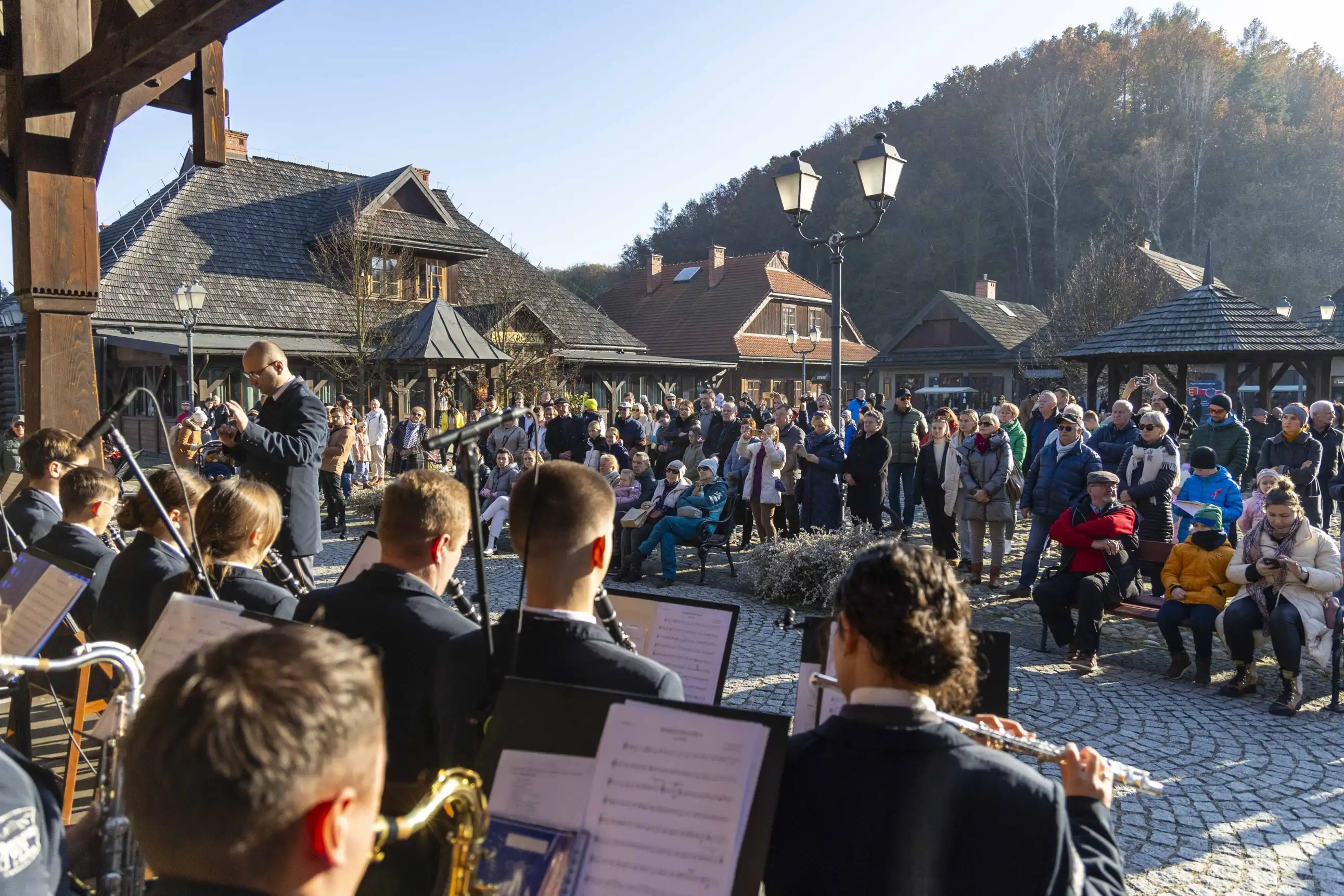 Patriotyczne obchody 11 Listopada w Miasteczku Galicyjskim. W hołdzie Piłsudskiemu
