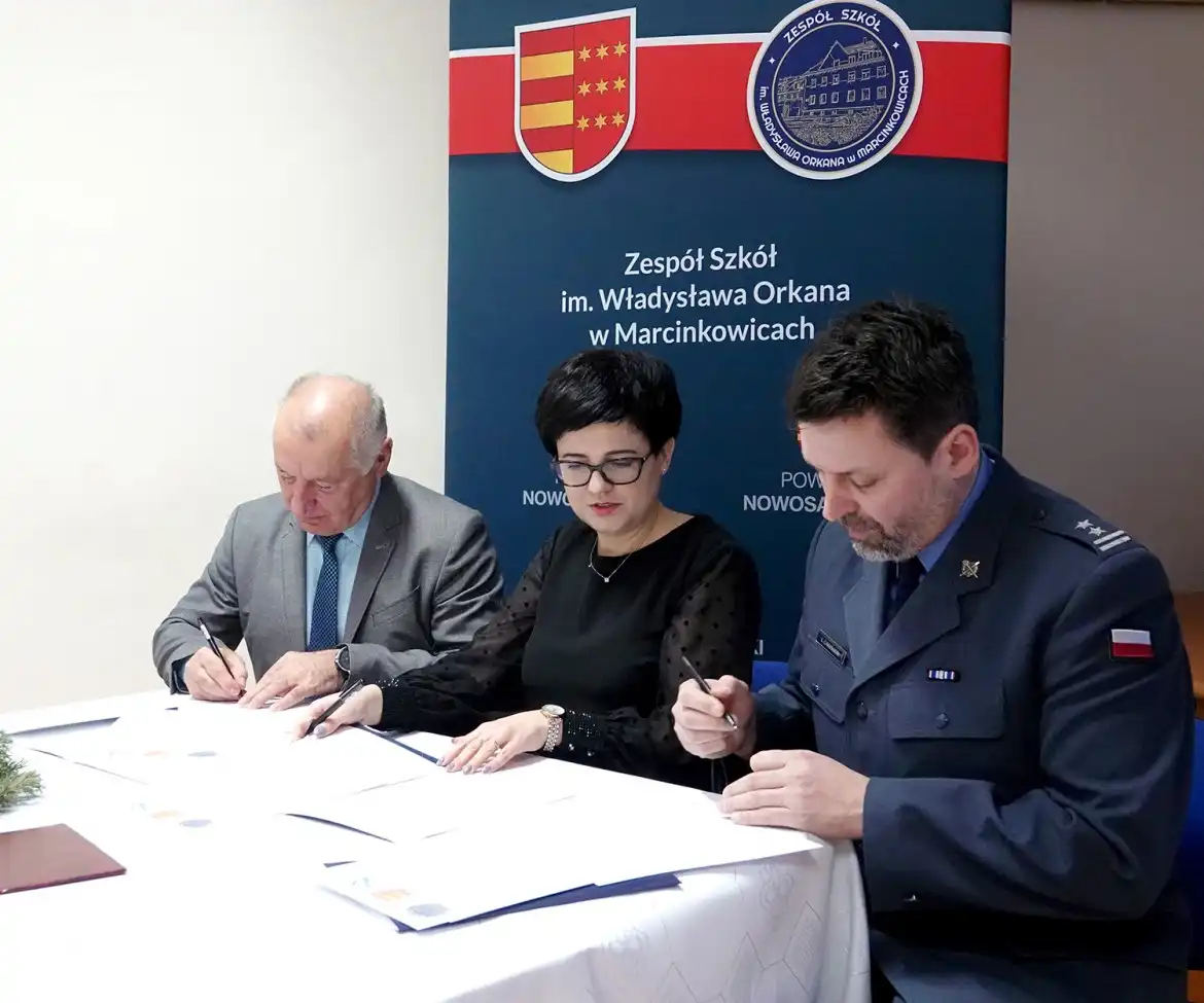 Współpraca ZS w Marcinkowicach z Zakładem Karnym w Nowym Sączu