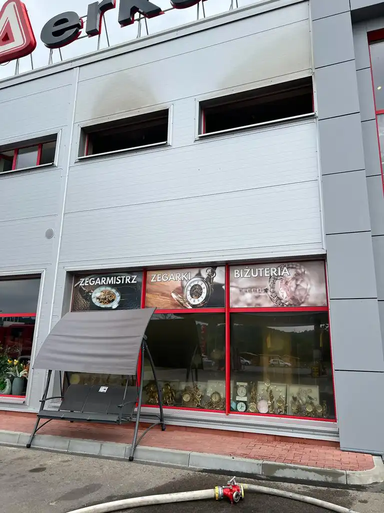 Nowy Sącz: Pożar w Galerii Handlowej