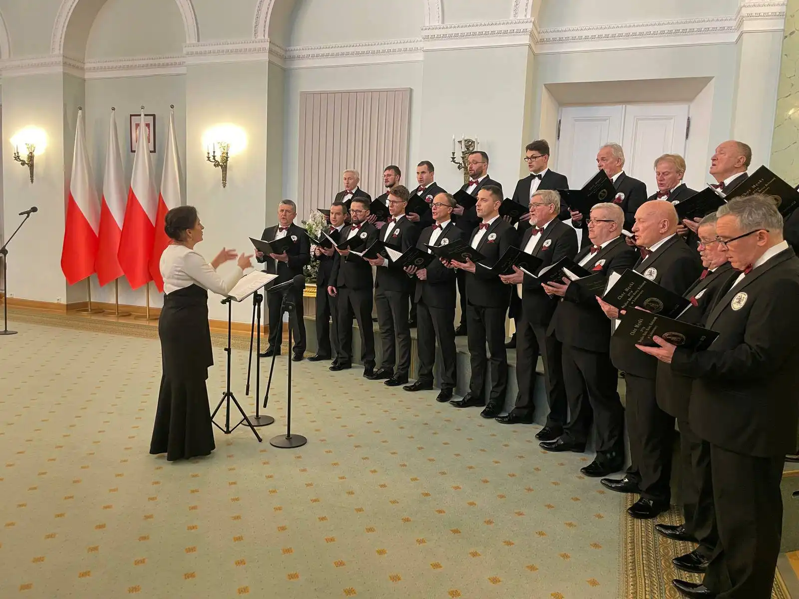 Chór Męski z Limanowej w Pałacu Prezydenckim. 100 lat muzycznej tradycji
