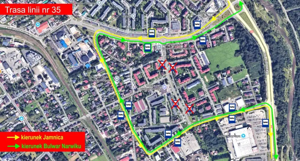 Uwaga pasażerowie! Zmiany tras autobusów na Freislera od 22 września