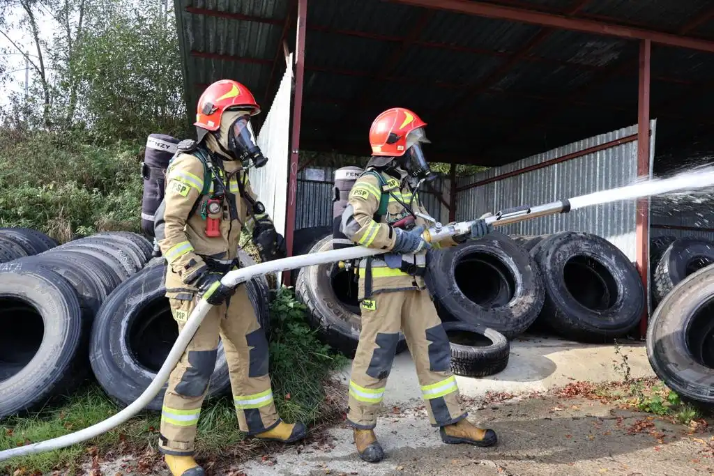 Krasne Potockie: Ćwiczenia powiatowe pod kryptonimem „PROFIL 2023”