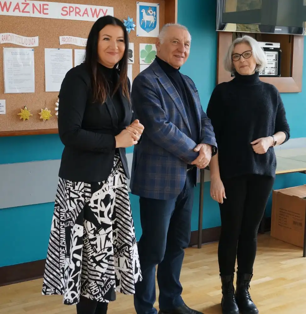 Starosta nowosądecki odwiedził dzieci z Ukrainy przebywające w DWD w Piwnicznej-Zdroju