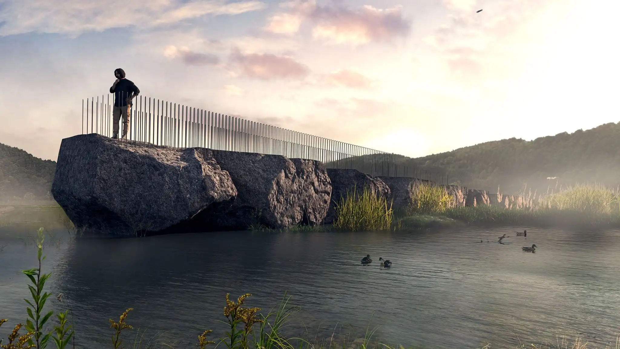 Rożnów wkrótce zyska nową strefę rekreacji. Plany Gminy Gródek nad Dunajcem