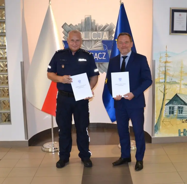 Policja i szkoła w Marcinkowicach będą dalej współpracować. Podpisano porozumienie