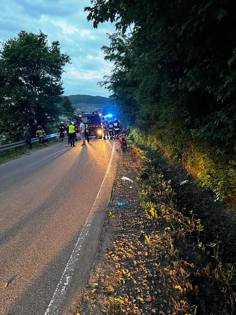 Wypadek w Tęgoborzy