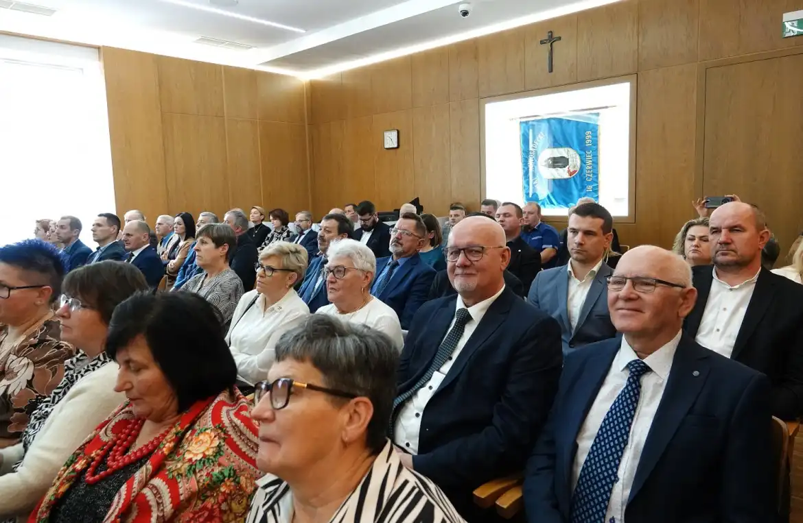 Opłatek i noworoczne wyzwania. Sołtysi Ziemi Sądeckiej spotkali się w Starostwie