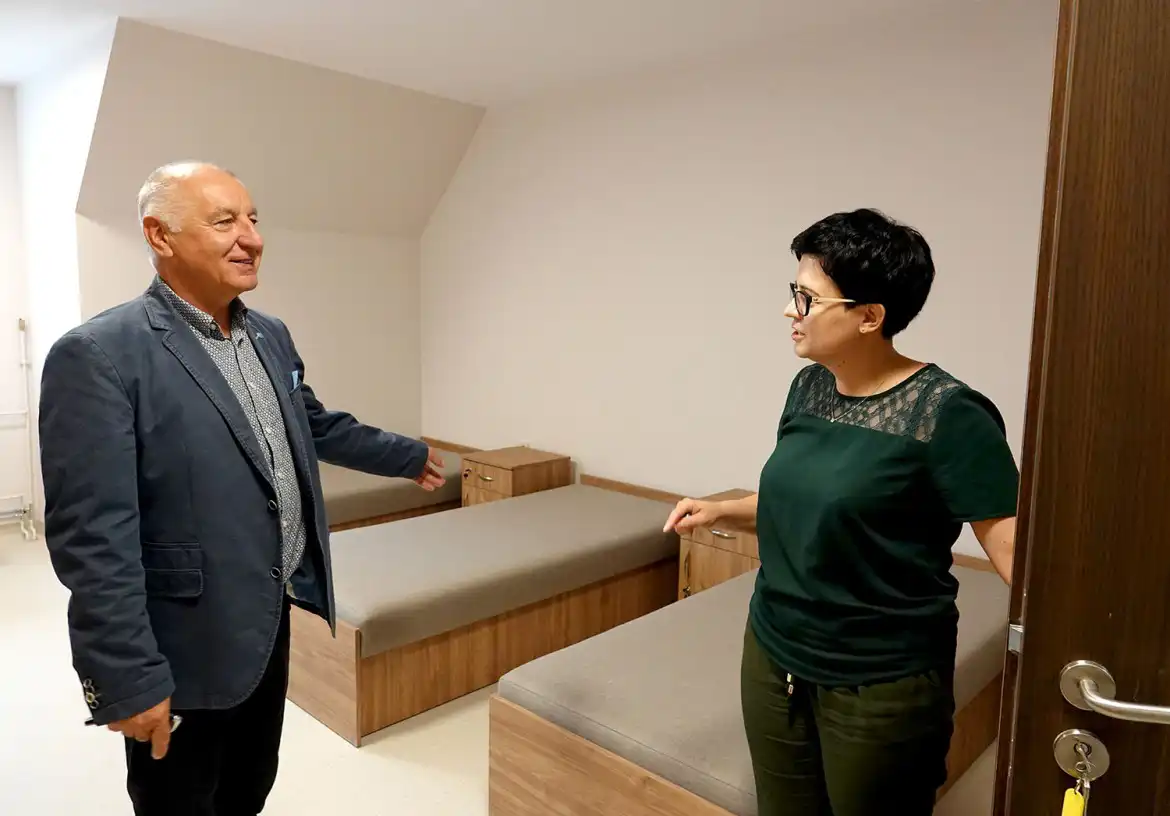 W ZS w Marcinkowicach wszystko gotowe na przyjęcie uczniów w internacie