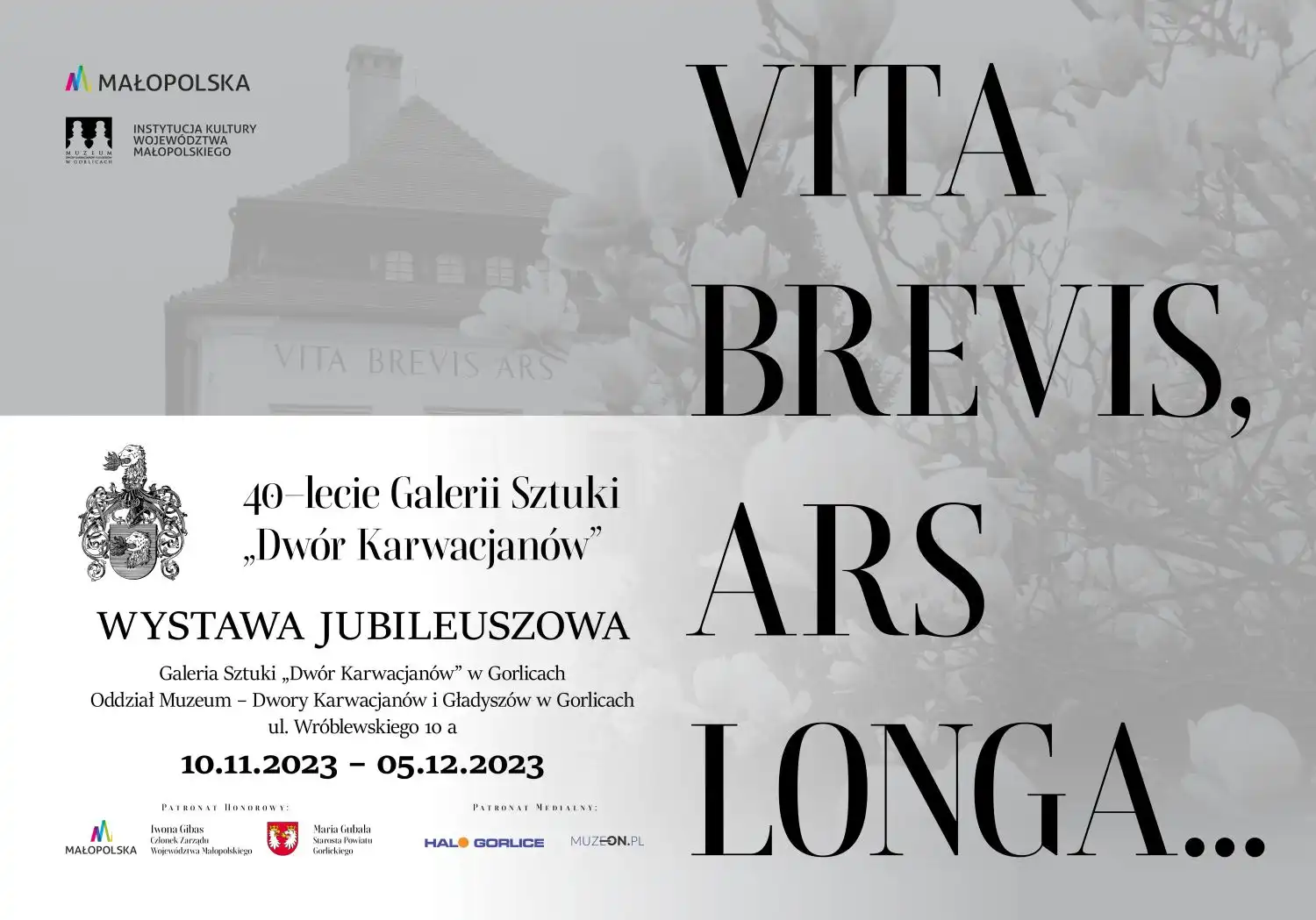 Małopolska: Wydarzenia kulturalne na weekend 9 - 12 listopada