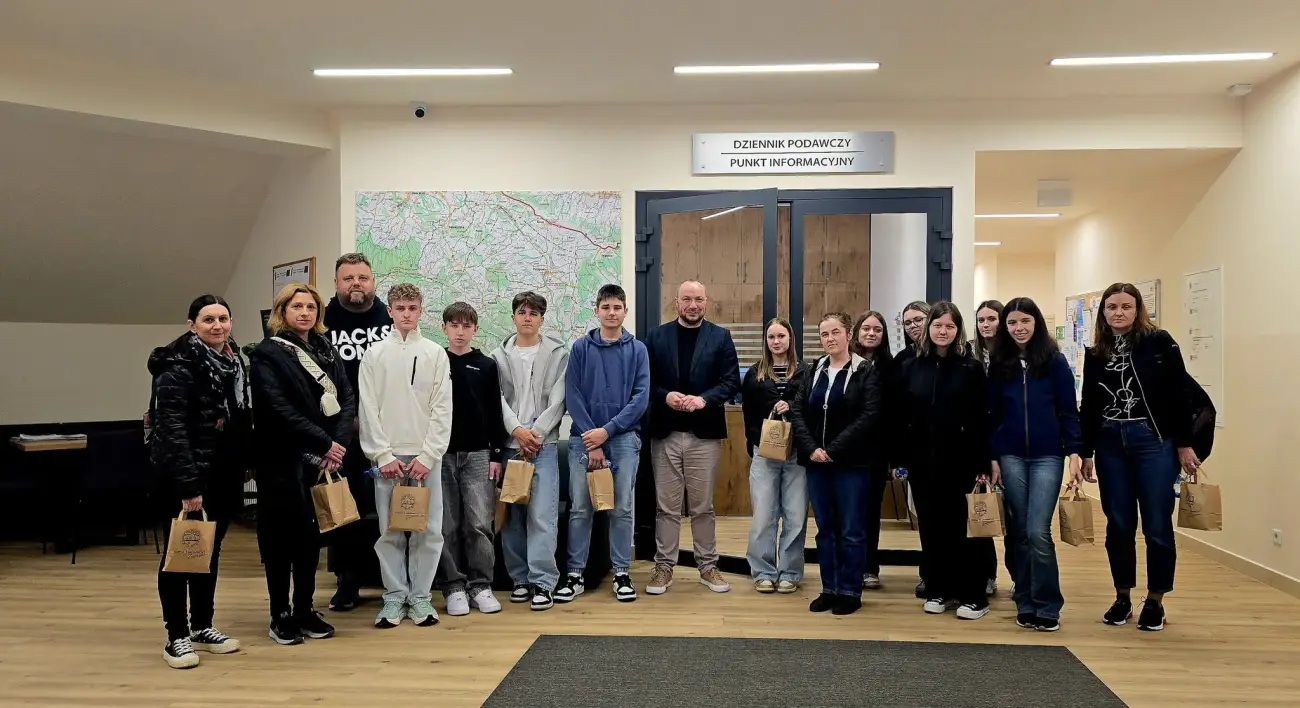 Goście ze Słowenii w Łukowicy. Międzynarodowa kooperacja nabiera tempa