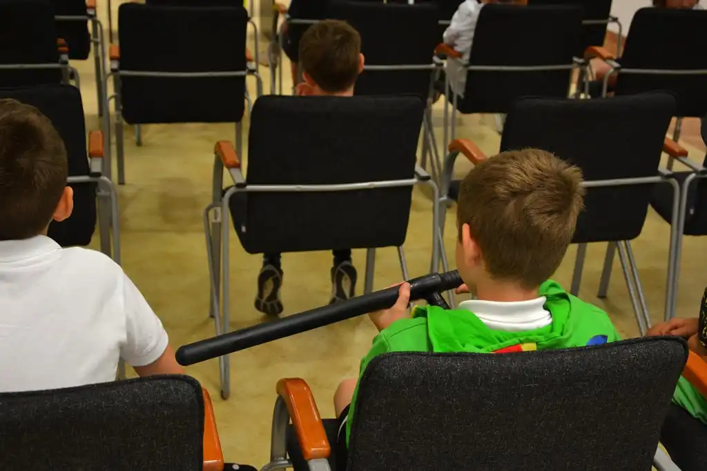 Mali goście z wizytą w sądeckiej komendzie