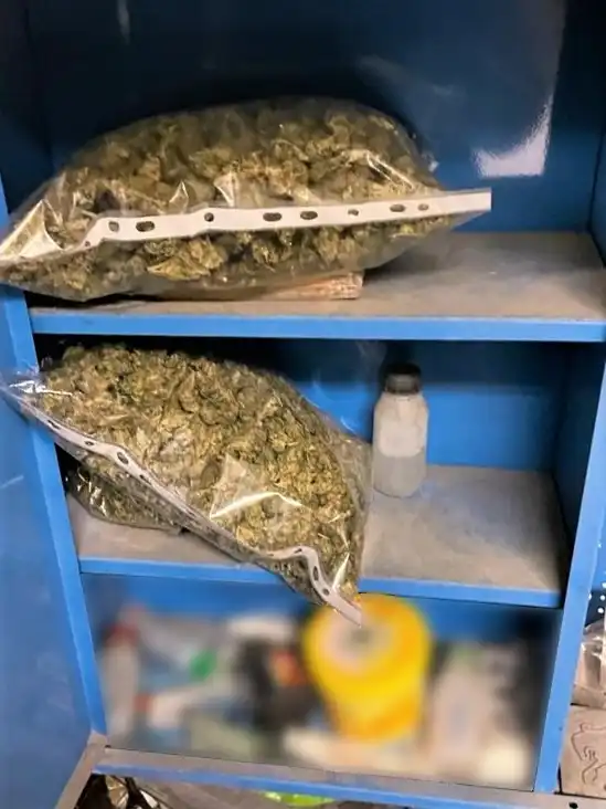 Sądecczyzna: 57-latek trzymał w domu narkotyki. O czarnorynkowej wartości blisko miliona złotych