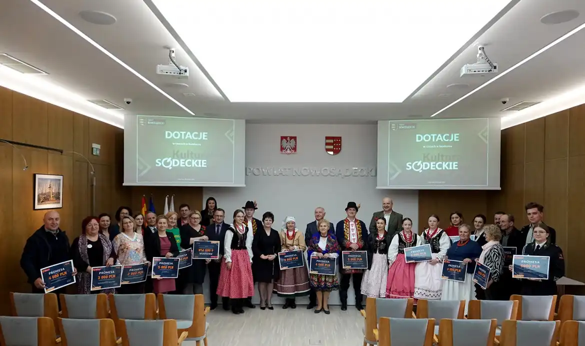 Tysiące złotych dla organizacji pozarządowych - Sądeckie kulturalne, sportowe, bezpieczne, zdrowe, srebrne, eko