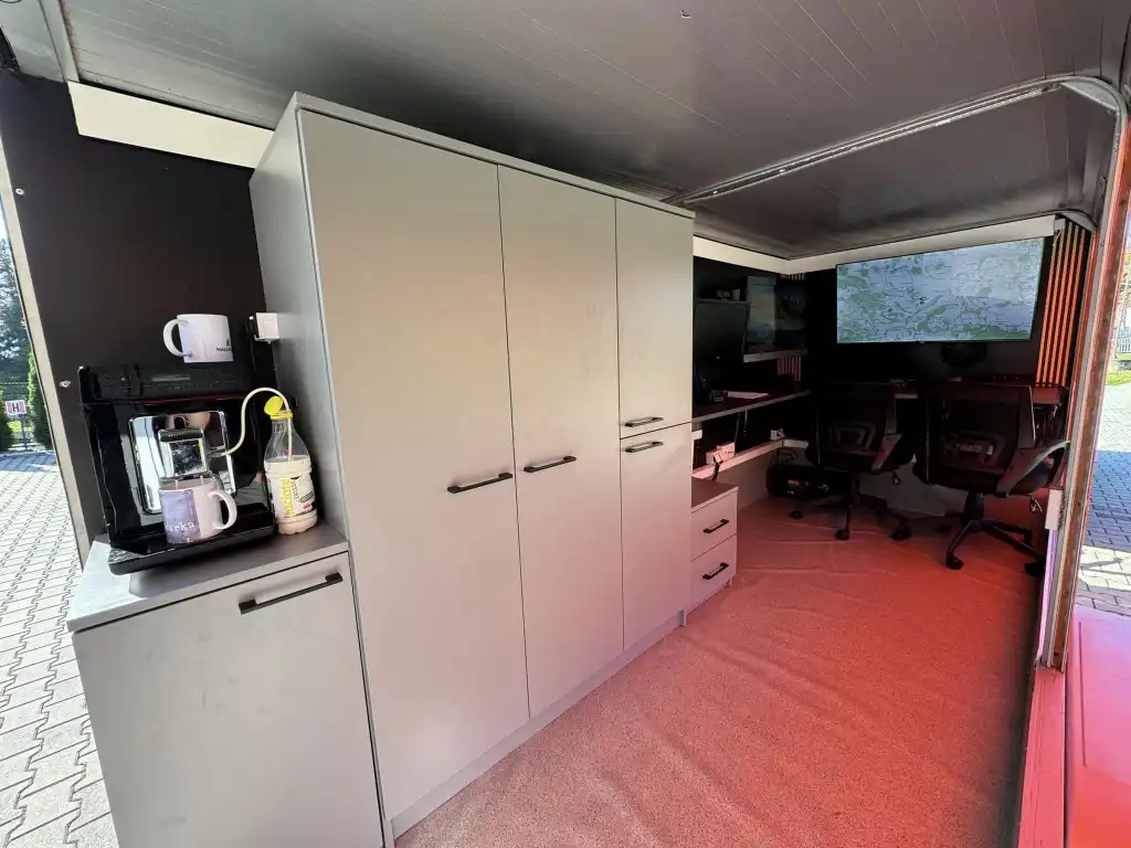 OSP Podegrodzie z nowatorskim projektem sztabowej przyczepki ratunkowej