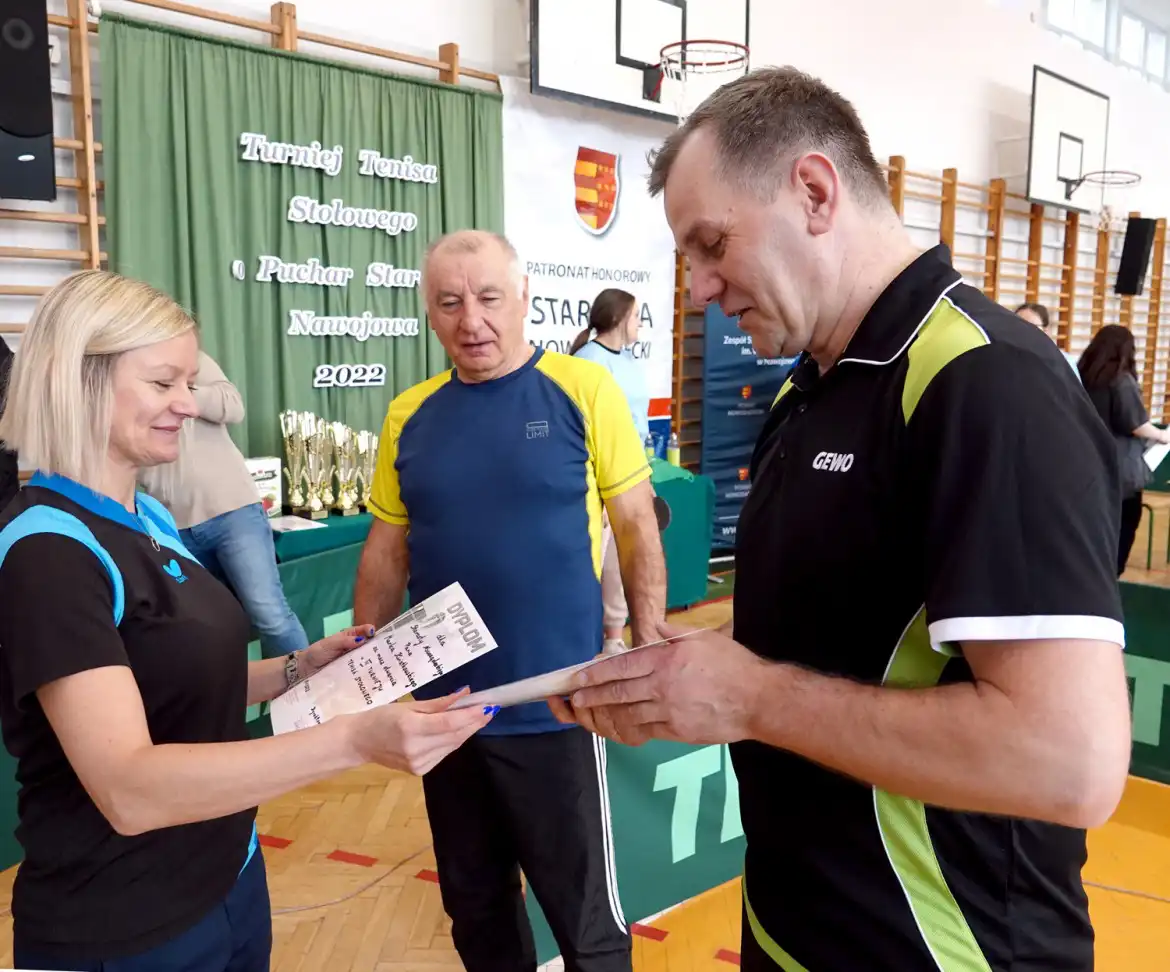 W ZSP w Nawojowej rozegrano turniej tenisa stołowego