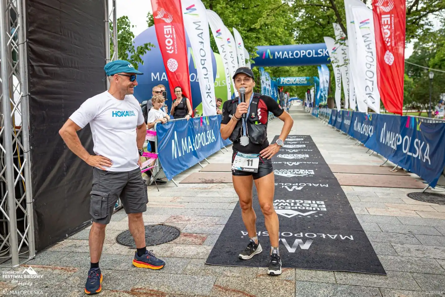 Razem przekroczyli linię mety. Gra fair play podczas II Europejskiego Festiwalu Biegowego