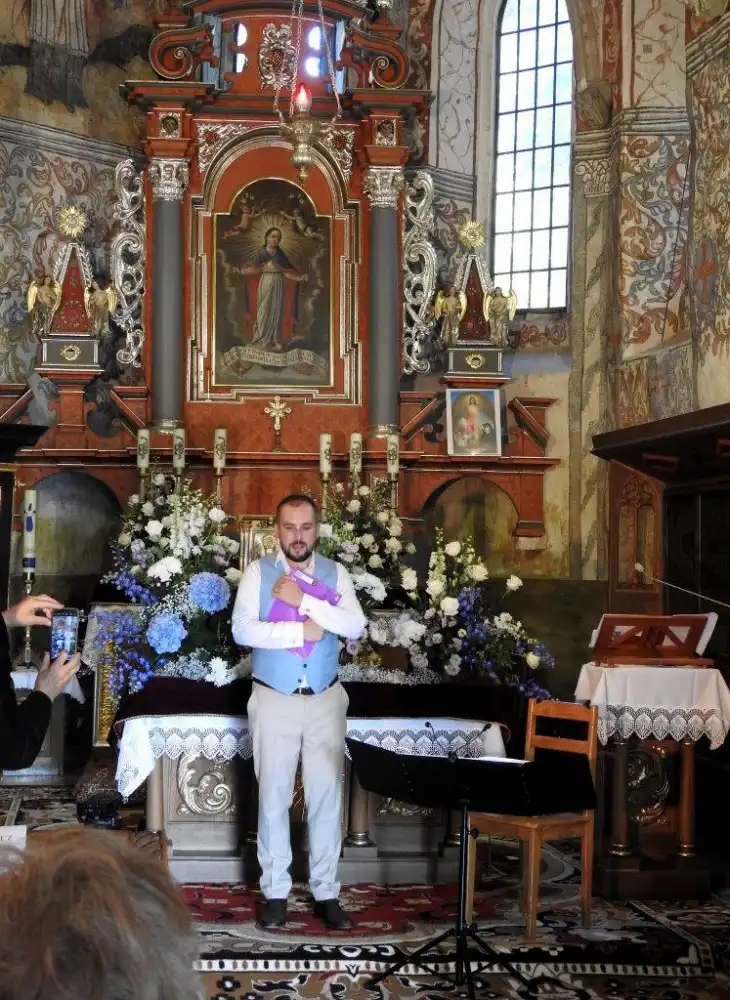 Koncert w zabytkowym kościele w Zbyszycach