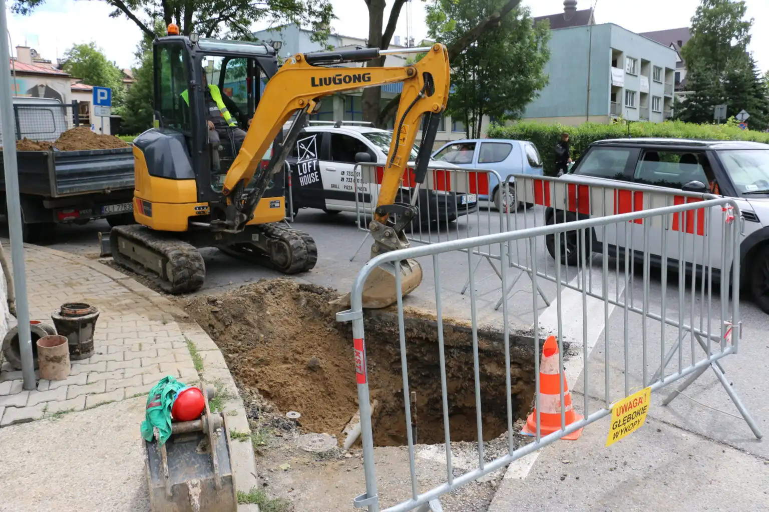 W Limanowej trwa przebudowa sieci wodociągowej