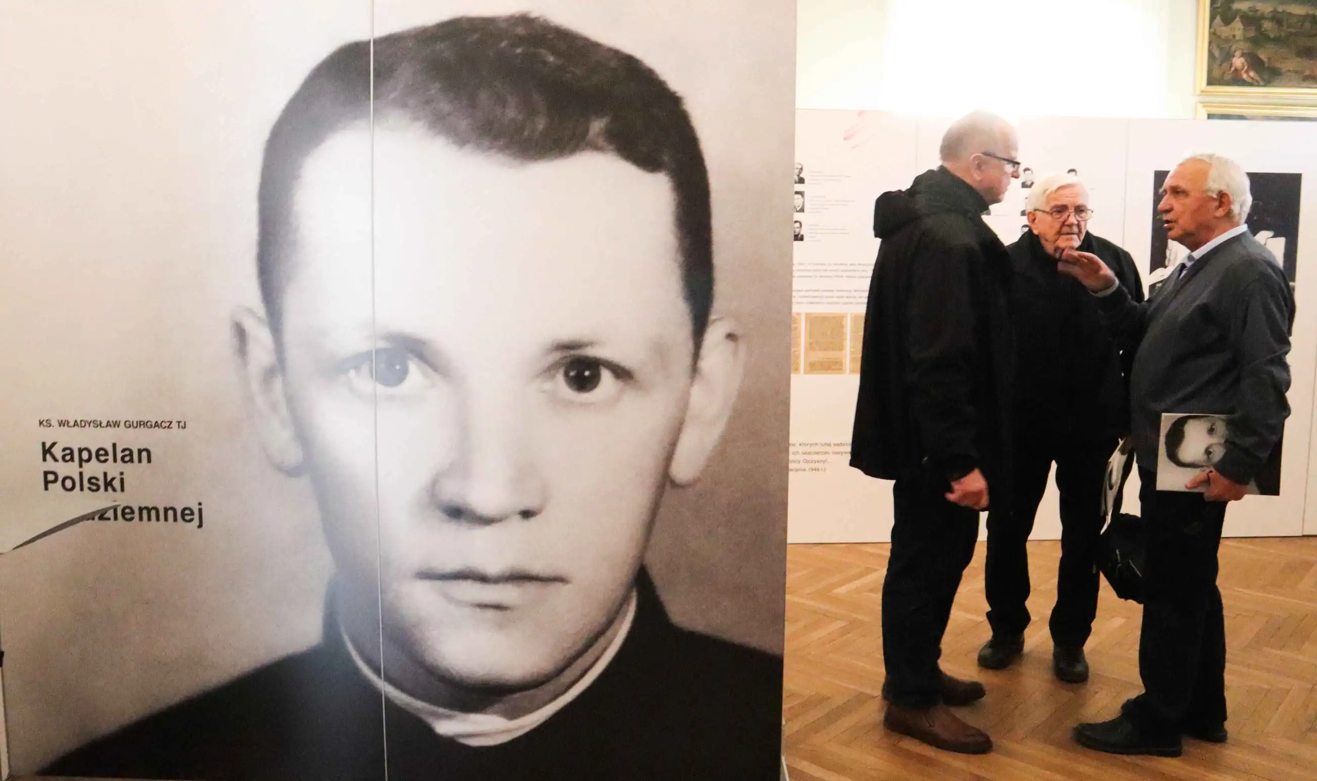 Wystawa "Ks. Władysław Gurgacz. Kapelan Polski Podziemnej" w Domu Gotyckim