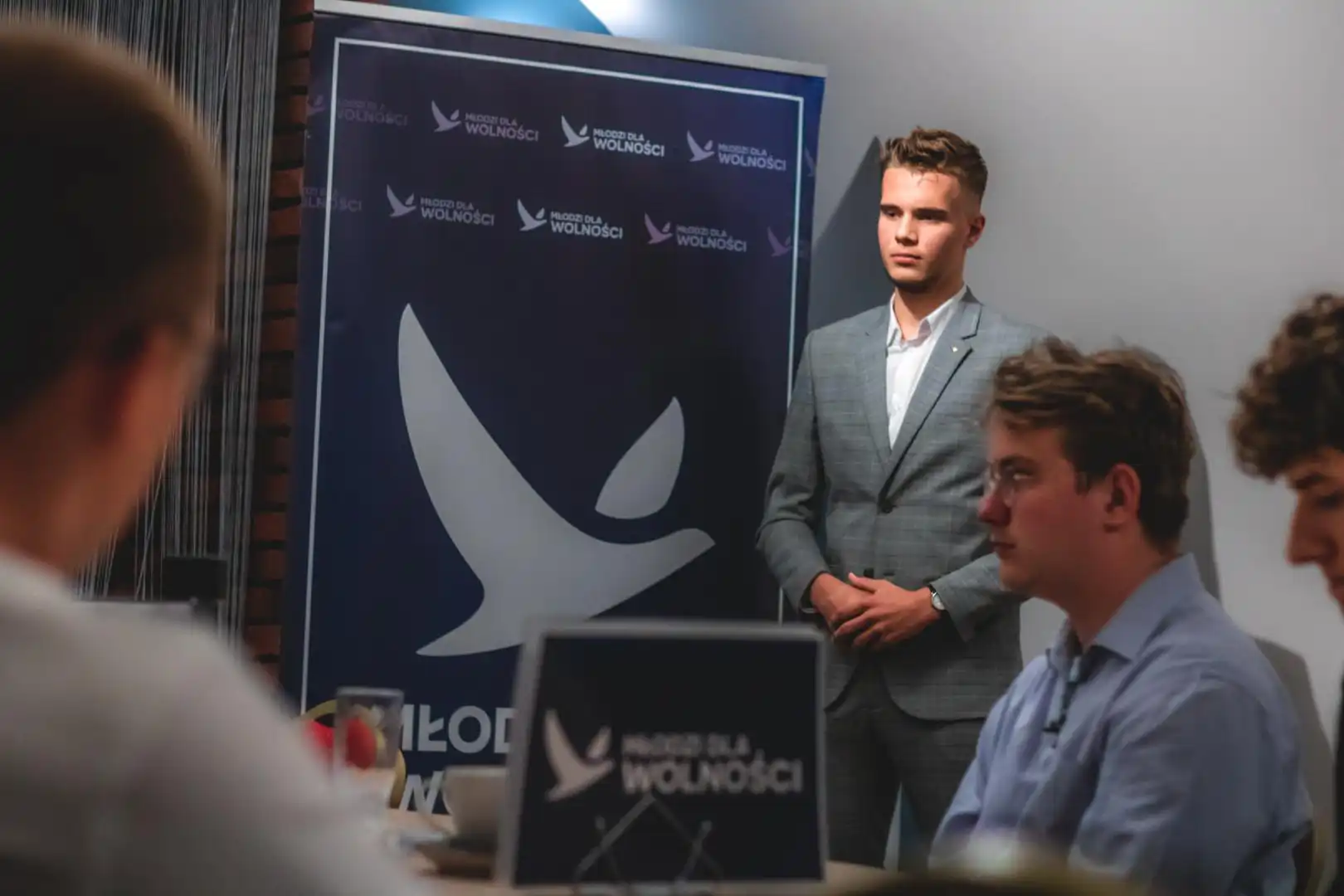 Wolność jest piękna! - mówi Prezes Młodych dla Wolności w Nowym Sączu