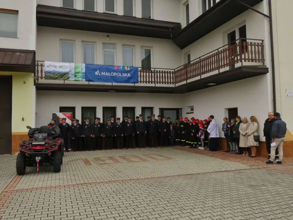 OSP Głębokie otrzymało nowoczesnego quada