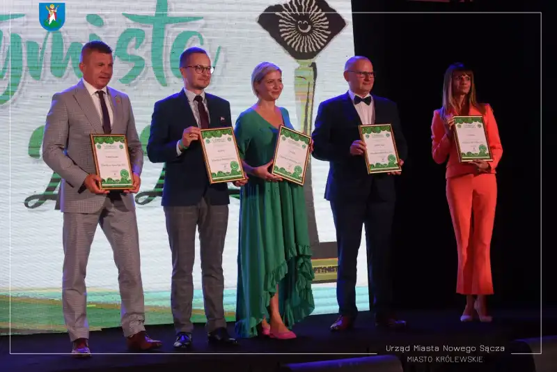 Nowy Sącz z tytułem Optymistyczne Miasto 2022 Roku