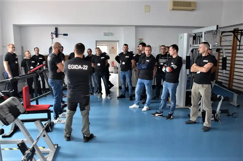 Ćwiczenia pod kryptonimem „EGIDA-22” w sądeckiej komendzie