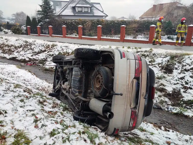 Wypadek w Biczycach Dolnych