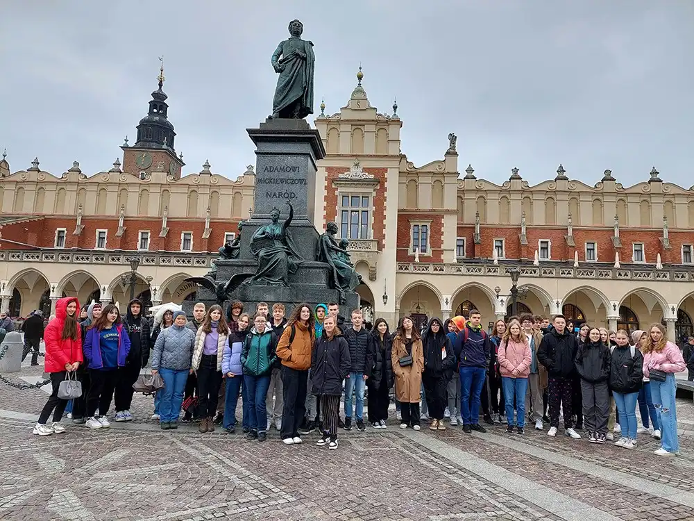 W ZSZ w Grybowie gościli uczniowie z Niemiec i Litwy