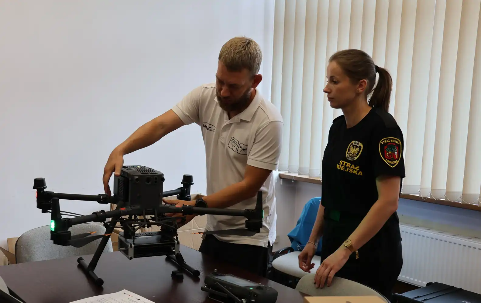Straż Miejska w Limanowej zyskała drona do walki ze smogiem