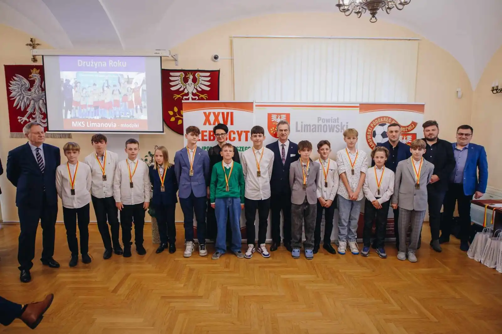 Plebiscyt wyłonił najlepszych piłkarzy, trenerów i drużynę roku Ziemi Limanowskiej