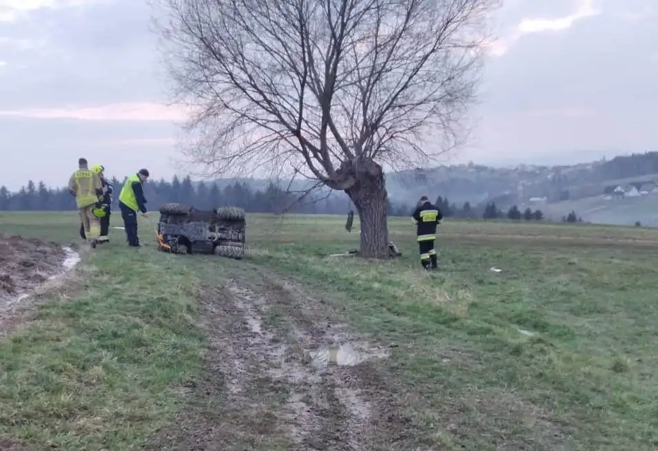 Sądecczyzna: tragiczny finał wielkanocnego weekendu. Nie żyje 34-latek